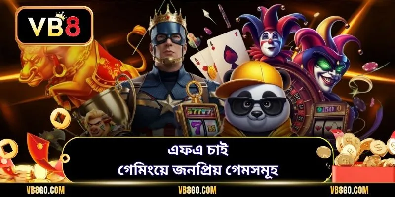 এফএ চাই গেমিংয়ে জনপ্রিয় গেমসমূহ